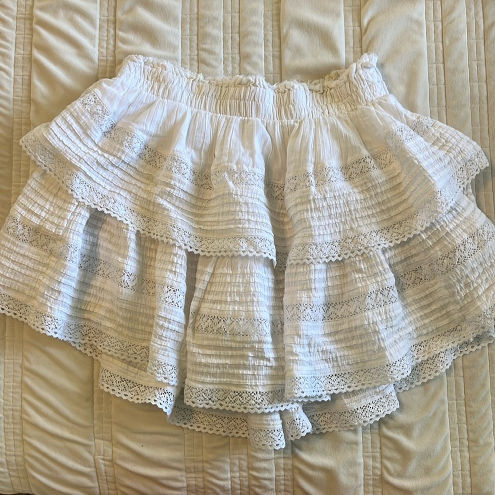 White Aerie Mini Skirt